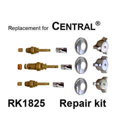 For Central Brass RK1825 3 Valve Rebuild Kit