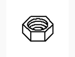 Kohler 43491 Nut- .562-24nef-2b