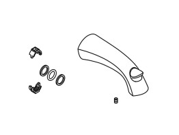 Kohler 1142457-2BZ Assembly - Spout - Oil-Rubbed Bronze