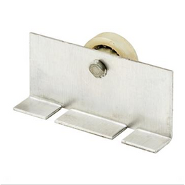 PRIME-LINE M-6057 Tub & Shower 7/8" Flat Roller & Bracket Door Assembly Pack Of 2