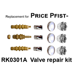 For Price Pfister RK0301A 3 Valve Rebuild Kit