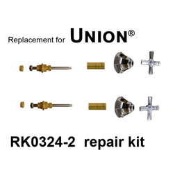 For Union Brass RK0324-2 2 Valve Repair Kit