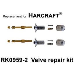 For Harcraft RK0959-2 2 Valve Rebuild Kit