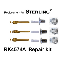 For Sterling RK4574A 3 Valve Shower Rebuild Kit