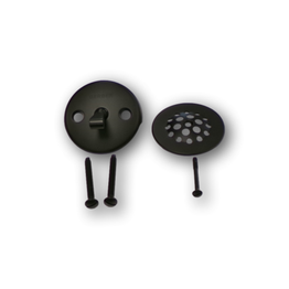 Genuine Gerber 86-863-BS Gerber Classics Trip Lever Drain Trim Kit Black Satin. 

Alternate Number G0086863BS

Includes Lever/Faceplate 2 1/4" Faceplate Screws (2) Strainer and Strainer Screw
Replacement trim kits are only compatible with Gerber Classics™ Drains
