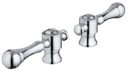 Grohe 18244000 Bridgeford Lever Handles, Chrome