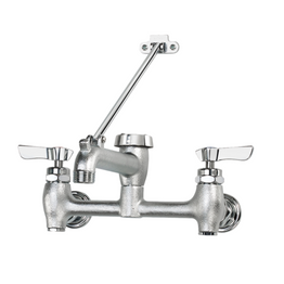 Krowne 16-281 Silver Series Service Sink Faucet with 6-1/2" Vacuum Breaker Spout