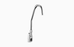 SLOAN EBF-550 Optima Bluetooth Battery Powered 2.2 GPM Wall Mount Gooseneck Faucet Chrome 3315101BT