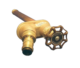 Woodford Model 27 - Backflow Protected - Automatic Draining - Freezeless Wall Faucet - Metal Handle