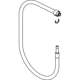 Hansgrohe  93745000 Pull Out Hose 1700 MM