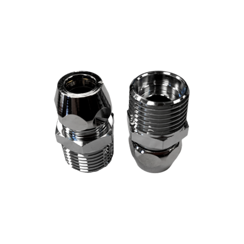 Dornbracht 0423300310207 Connection With Nipple 1 Pair 10 mm x 3/8"