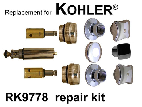 For Kohler RK9778 3 Valve Rebuild Kit