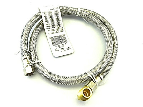 Nbdk72 - 72 In. Stainless Steel Braided Flexible Dishwasher Supply Line