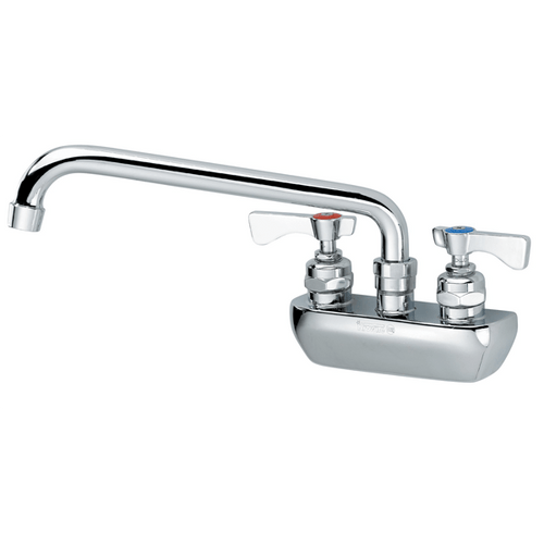 Krowne 14-406L - Royal Series 4" Center Wall Mount Faucet, 6" Spout, Low Lead