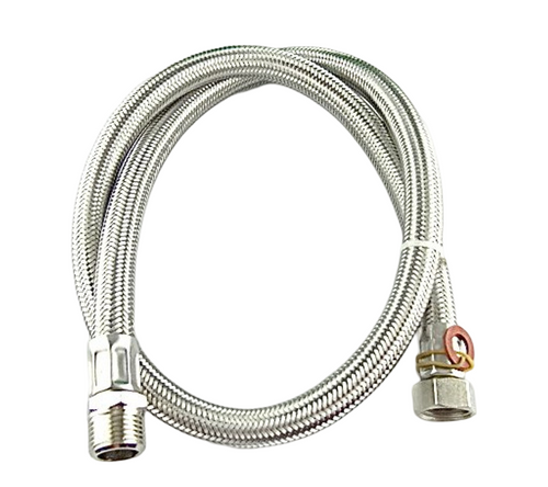 Rohl 9.28448 Braided Hose For 4 Hole Deck Faucet
