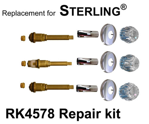 For Sterling RK4578 3 Valve Shower Rebuild Kit