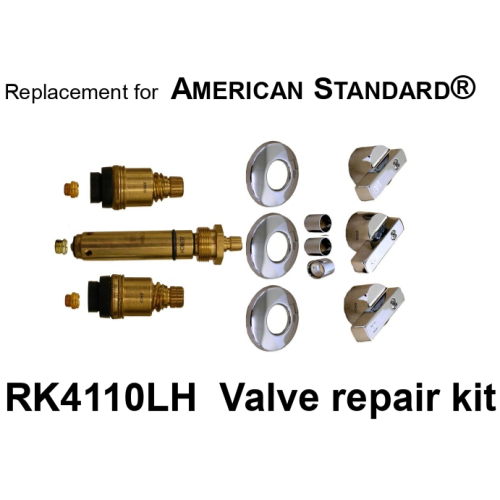 For American Standard RK4110LH 3 Valve Rebuild Kit