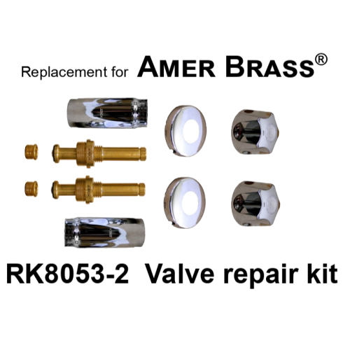 For American Brass RK8053-2 2 Valve Rebuild Kit