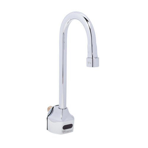 T&S Brass EC-3101 Chekpoint Electronic Wall Mount Gooseneck Faucet