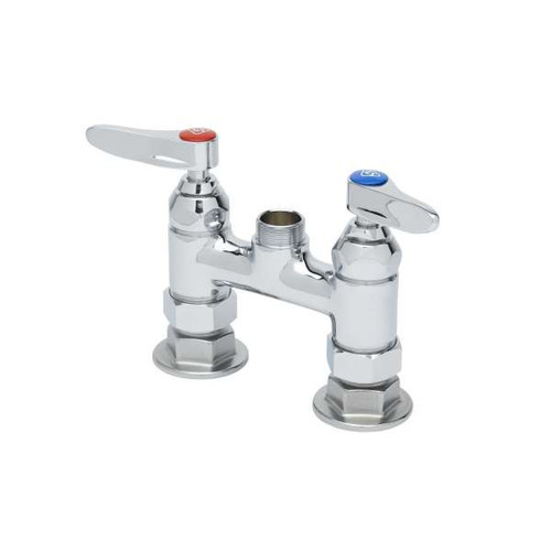 T&S Brass B-0225-LN Deck Mixing Faucet Less Nozzle