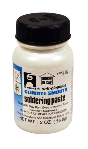 Hercules 10608 Climate Smooth Soldering Paste - 2oz.