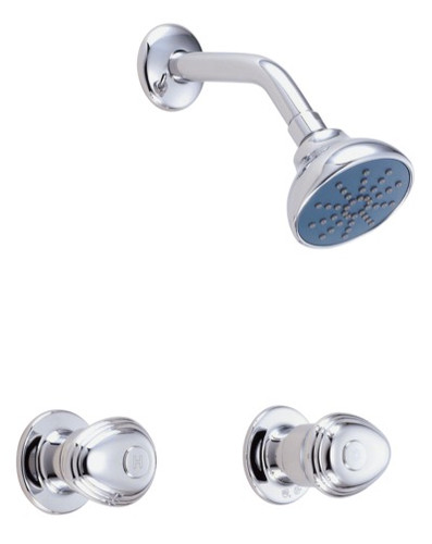 Gerber 58-460, G0058460 Gerber Hardwater Two Handle Shower Only Fitting 2.0gpm Chrome