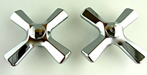 For Briggs Nyj Br0132pr Cross Handles Polished Chrome