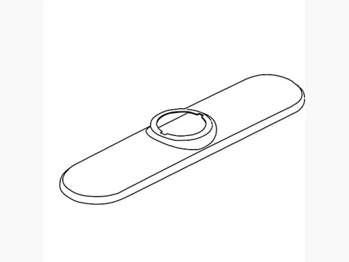 Kohler 1009813-G Escutcheon - Brushed Chrome
