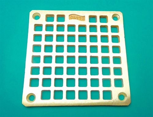 Jay R. Smith B05PBG Polished Brass Grate