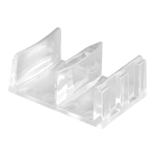 PRIME-LINE M-6058 Tub & Shower Enclosure Clear Snap-In Bottom Guide Pack Of 2