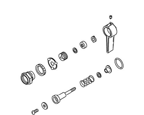 Kohler 35311-Cp Lever Handle Assembly