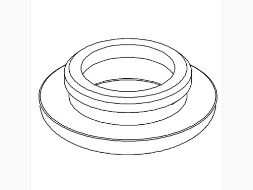 Kohler 1010162-G Escutcheon- Bath Handle - Brushed Chrome