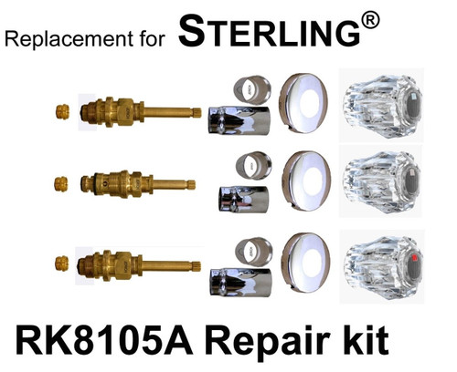 For Sterling RK8105A 3 Valve Rebuild Kit