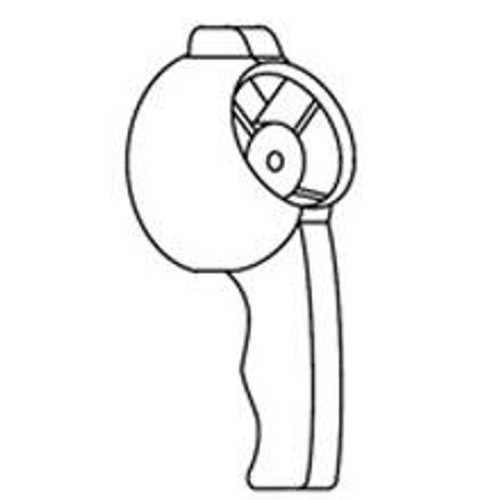 Symmons T3-31 Pistol Grip Shower Handle Polished Chrome