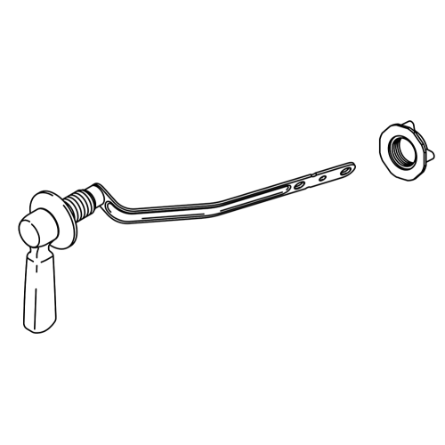 Kohler 1042212CP trip lever kit