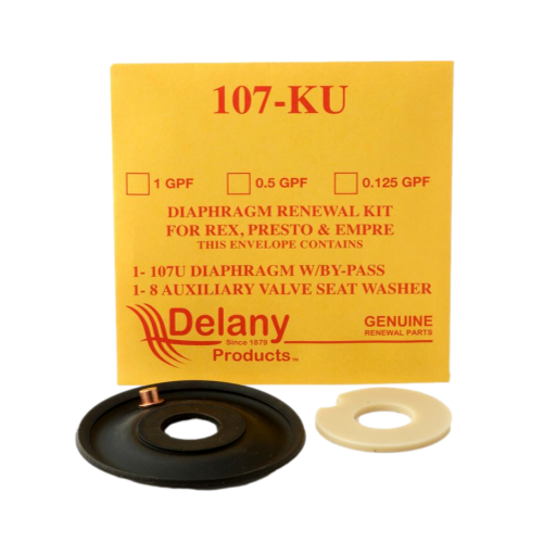 Delany 107-0.5-KU Diaphragm Renewal Kit - Urinal 0.5 GPF