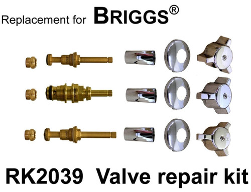 For Briggs RK2039 3 Valve Rebuild Kit
