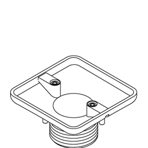 Kohler 1089551 Strainer Body Square