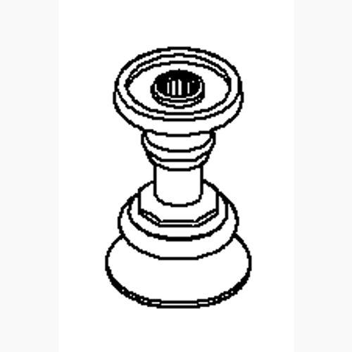 Kohler 1197207-Bv Stem- Cross - Vibrant Brushed Bronze