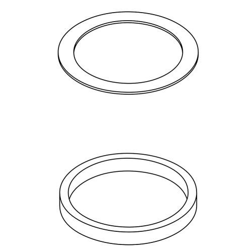 Kohler 1060055 Spud Seal Kit- 3/4"