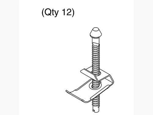 Kohler 1177160 Hardware Kit- Self Rimming