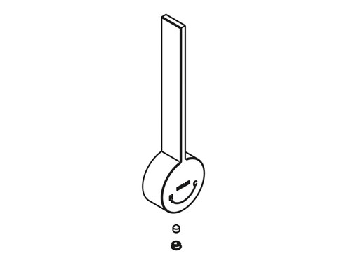 Kohler 1145711-Cp Handle Kit - Polished Chrome