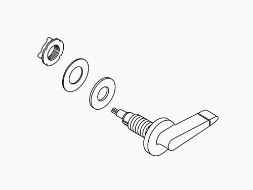 Kohler 1203699-Cpg Trip Lever Kit