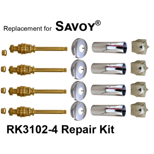 For Savoy RK3102-4 4 Valve Rebuild Kit