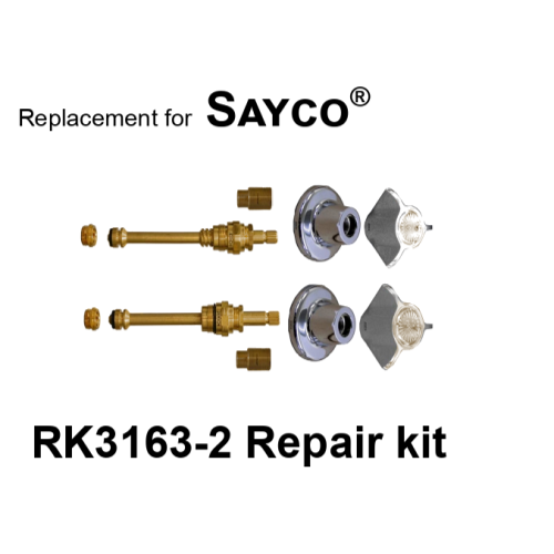 For Sayco RK3163-2 2 Valve Rebuild Kit