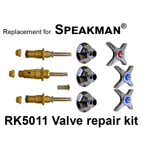 For Speakman RK5011 3 Valve Rebuild Kit