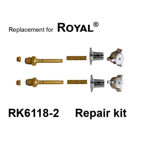 For Royal Brass RK6118-2 2 Valve Rebuild Kit