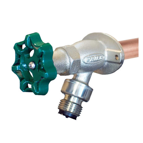 Prier P-154T22-LF 22" Hose Thread Anti-Siphon Vacuum Breaker Wall Hydrant; 3/4 in. Inlet **Lead Free**