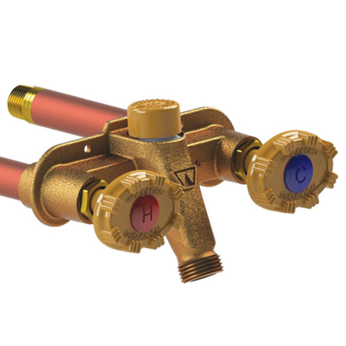 Woodford 22P-18-MH Model 22 Freezeless Combination Pipe Thread Inlet Wall Faucet.