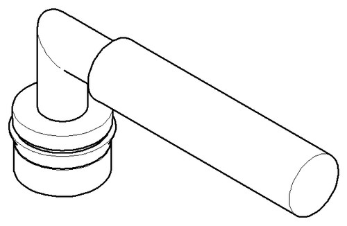 Dornbracht 0420880520028 Handle Lever - Brushed Durabrass (23kt)